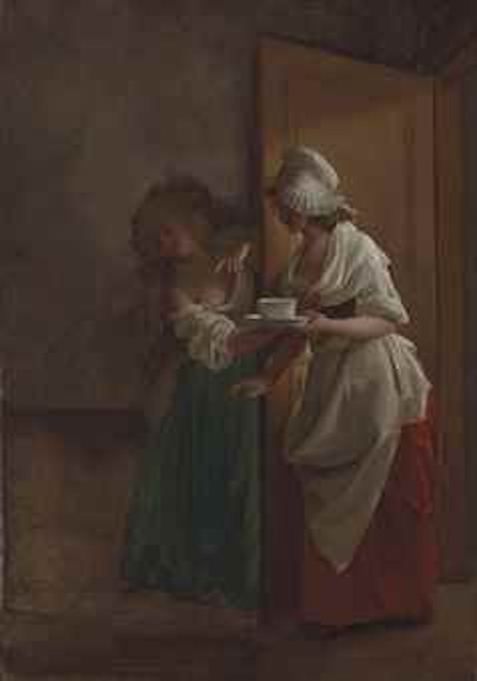 La tasse de chocolat ('The Cup of Chocolate') by Louis-Leopold Boilly