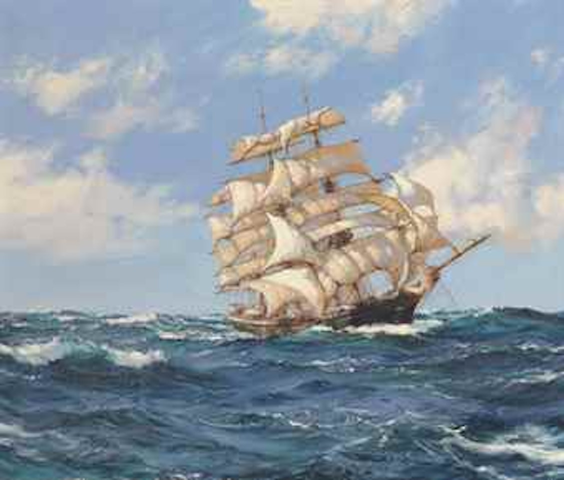 'The South Australian' by Montague Dawson