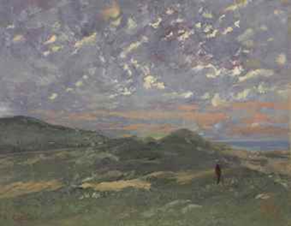Les dunes de Deauville by Gustave Courbet