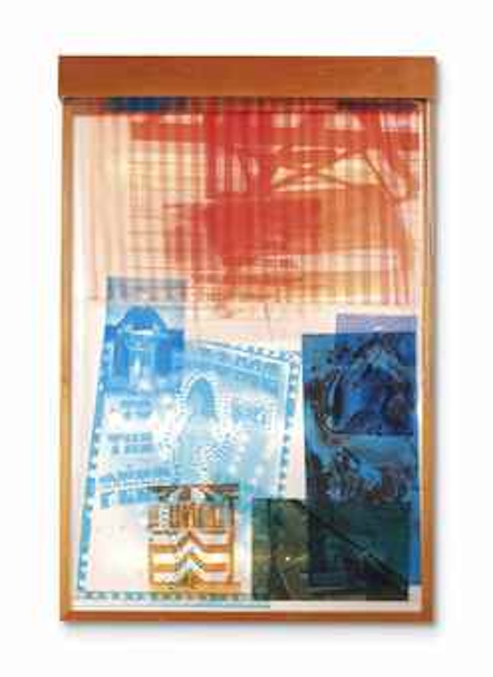 Sling-Shots Lit #8 by Robert Rauschenberg