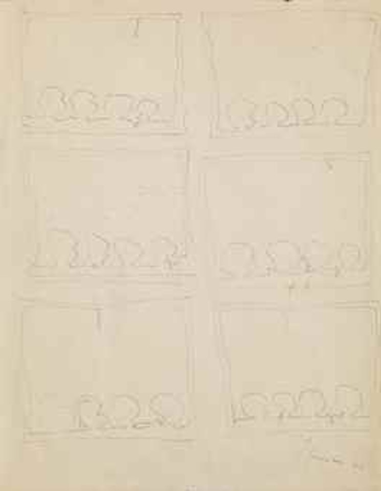 Studi per Teatrini by Lucio Fontana