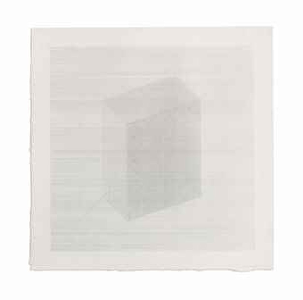 Form Derived from a Cube by Sol LeWitt
