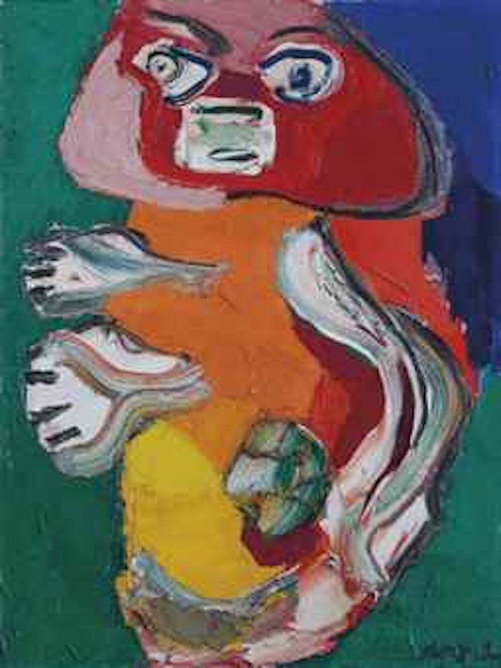 Red Child by Karel Appel