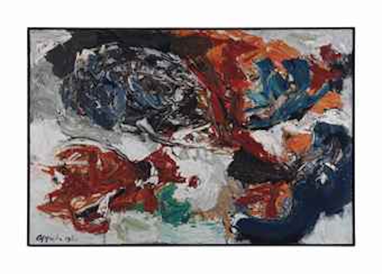 Tempêste Flambant comme un Insect by Karel Appel