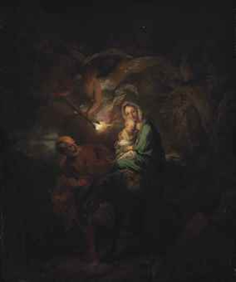 The Flight into Egypt by Christian Wilhelm Ernst Dietrich