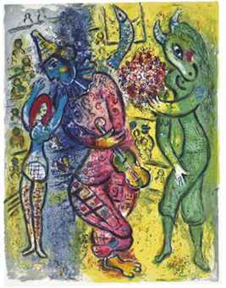 Le Cirque, Tériade Editeur, Paris, 1967 by Marc Chagall