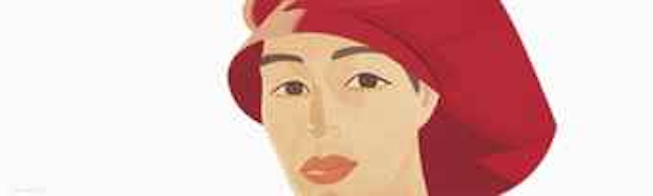Red Cap by Alex Katz