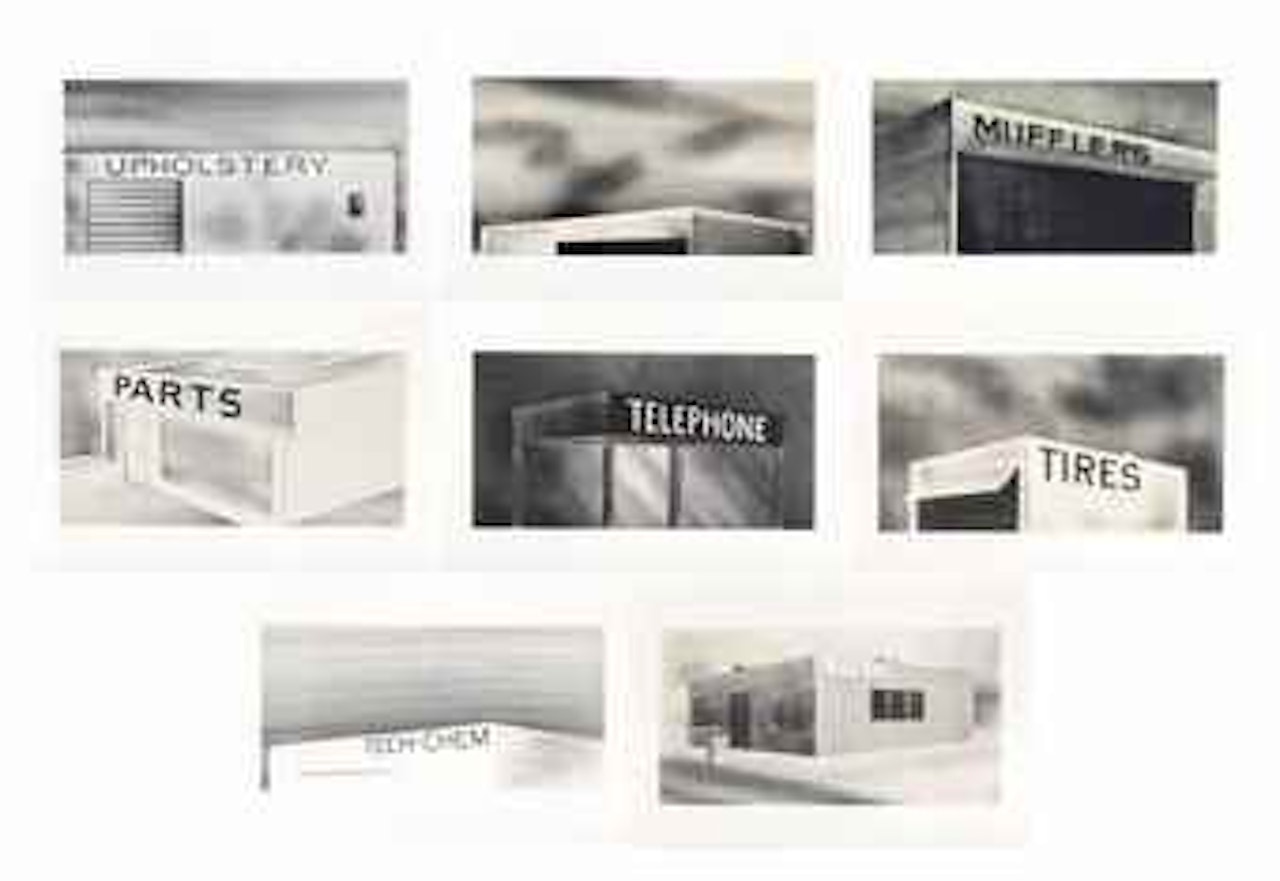 Archi-props by Ed Ruscha