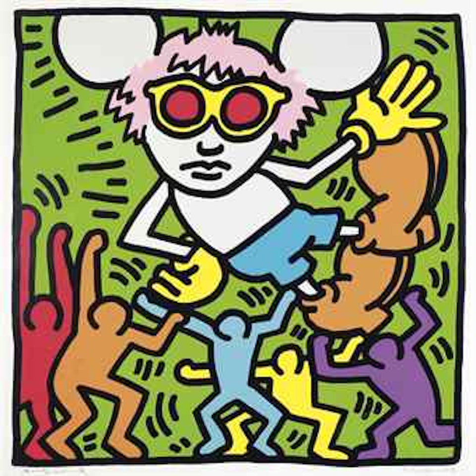 Andy Mouse by Keith Haring