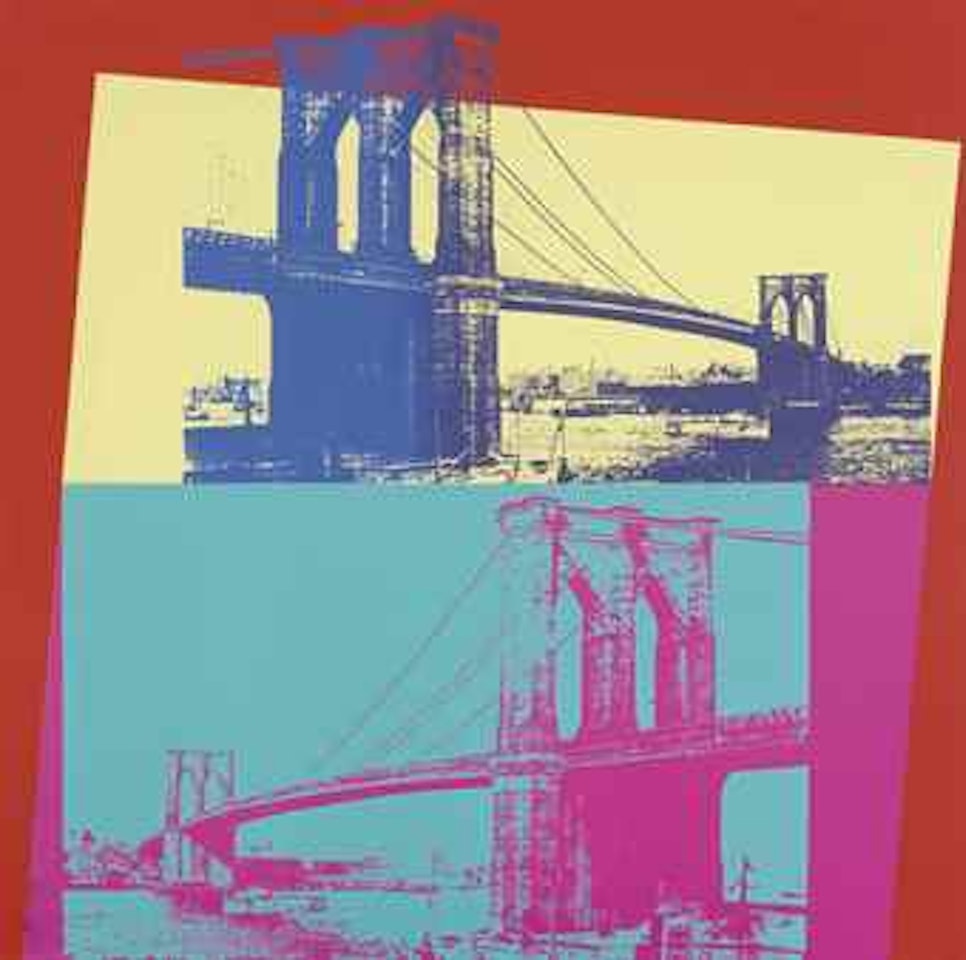 Brooklyn Bridge by Andy Warhol