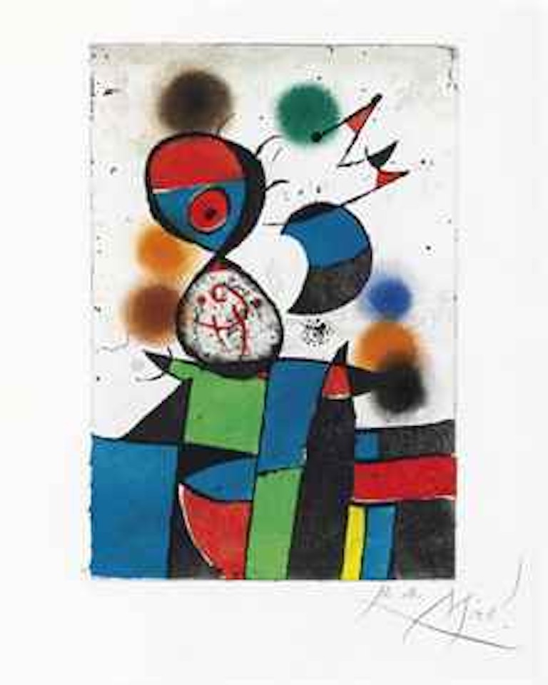 Gaudi VIII by Joan Miró