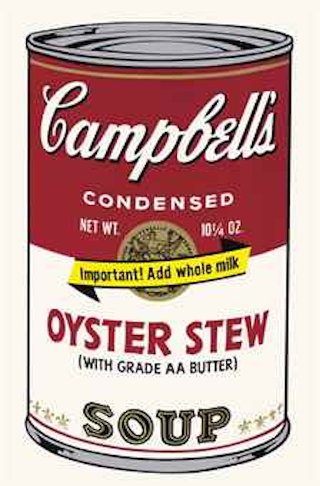 Oyster Stew, from Campbell's Soup II by Andy Warhol