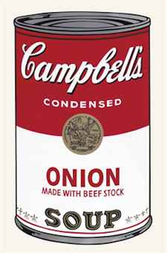 Onion, from Campbell's Soup I by Andy Warhol