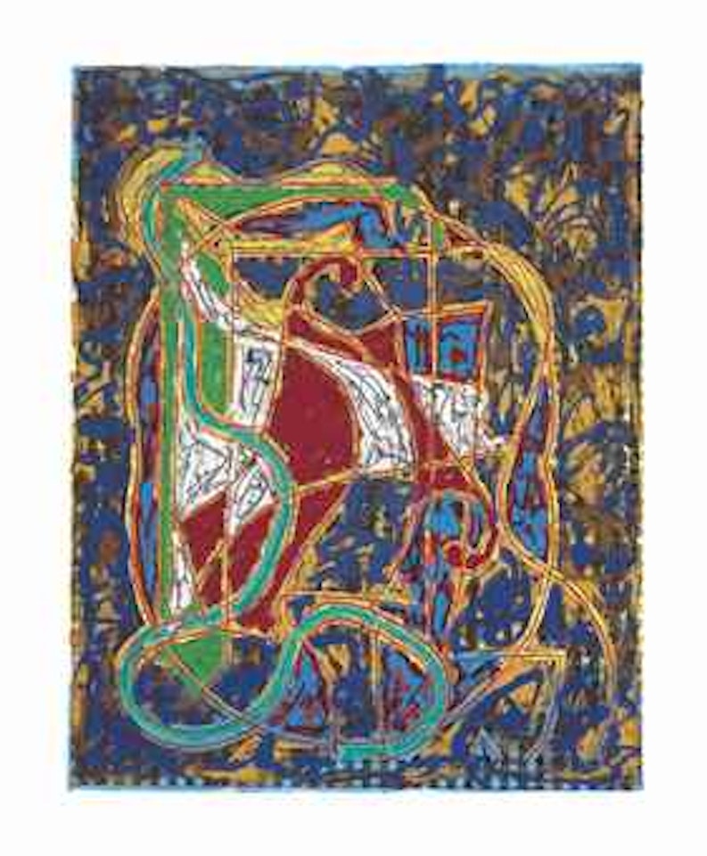 Imola Three IV, from Circuits by Frank Stella