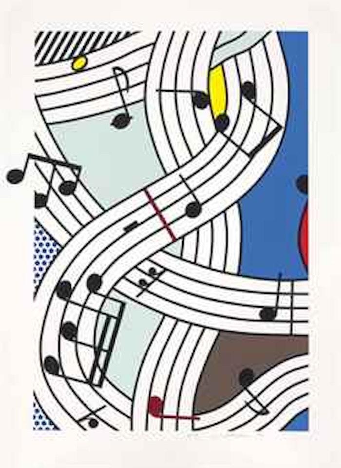 Composition I by Roy Lichtenstein