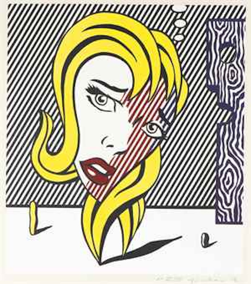 Blonde, from The Surrealist Series by Roy Lichtenstein