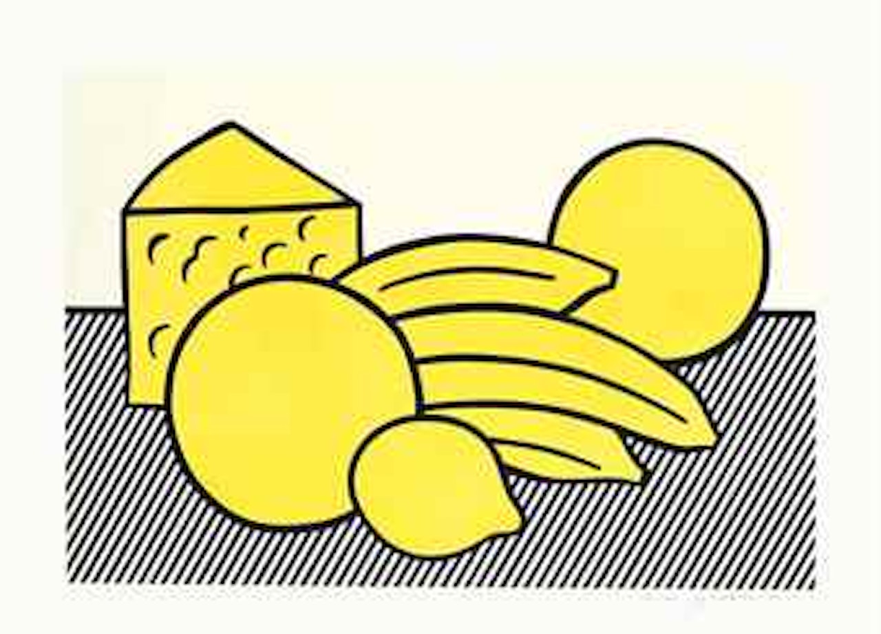 Yellow Still Life, from The Six Still Lifes by Roy Lichtenstein