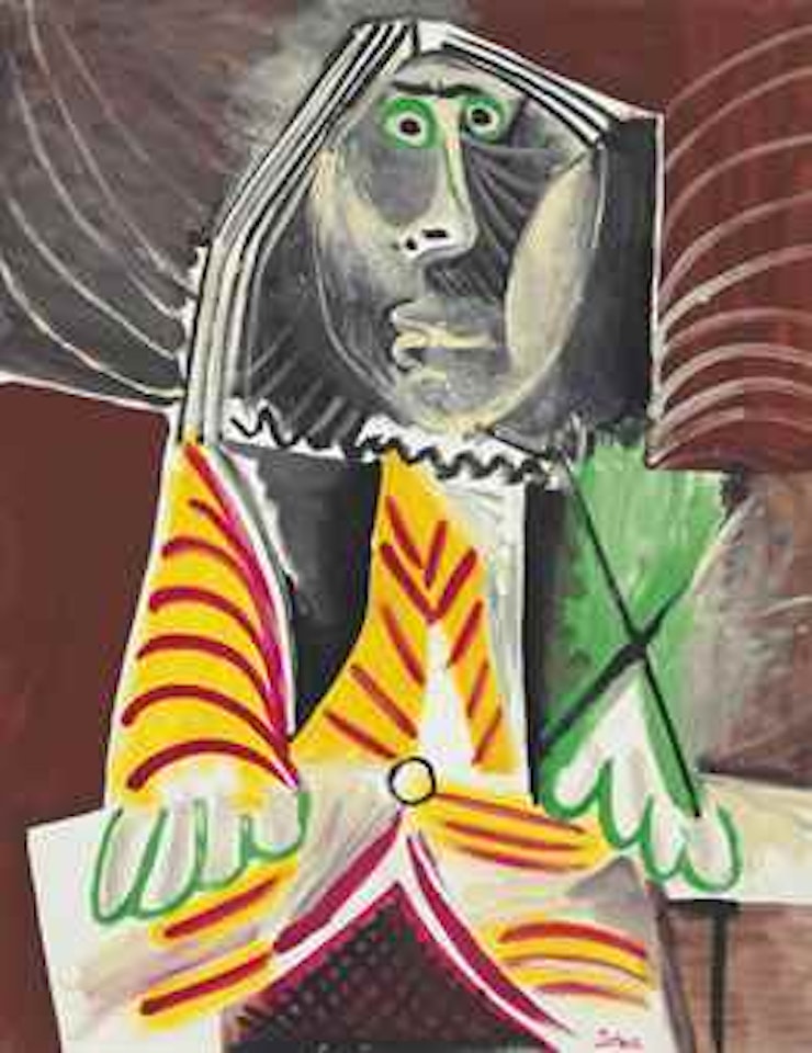 Homme assis by Pablo Picasso