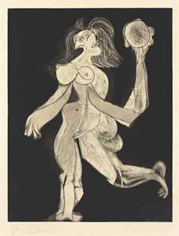 La Femme au Tambourin by Pablo Picasso