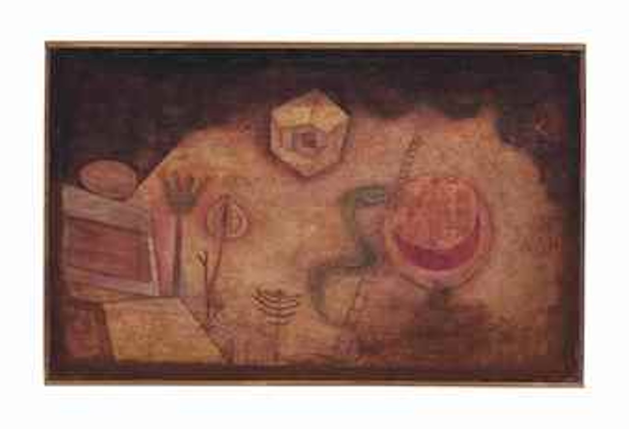 Die Schlange auf der Leiter by Paul Klee