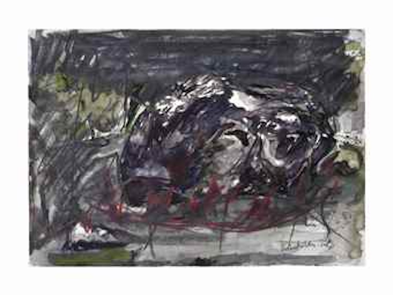 Brünhildes Fels by Anselm Kiefer