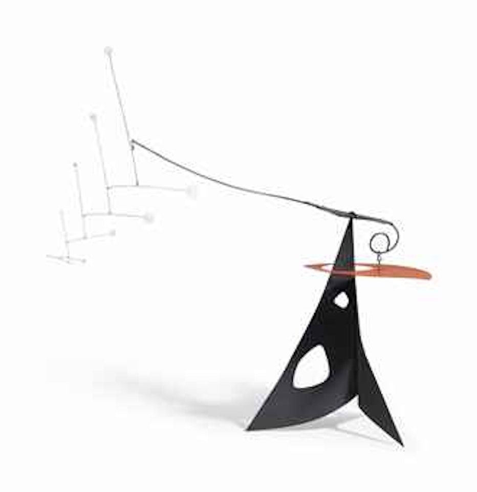 10 White Dots by Alexander Calder