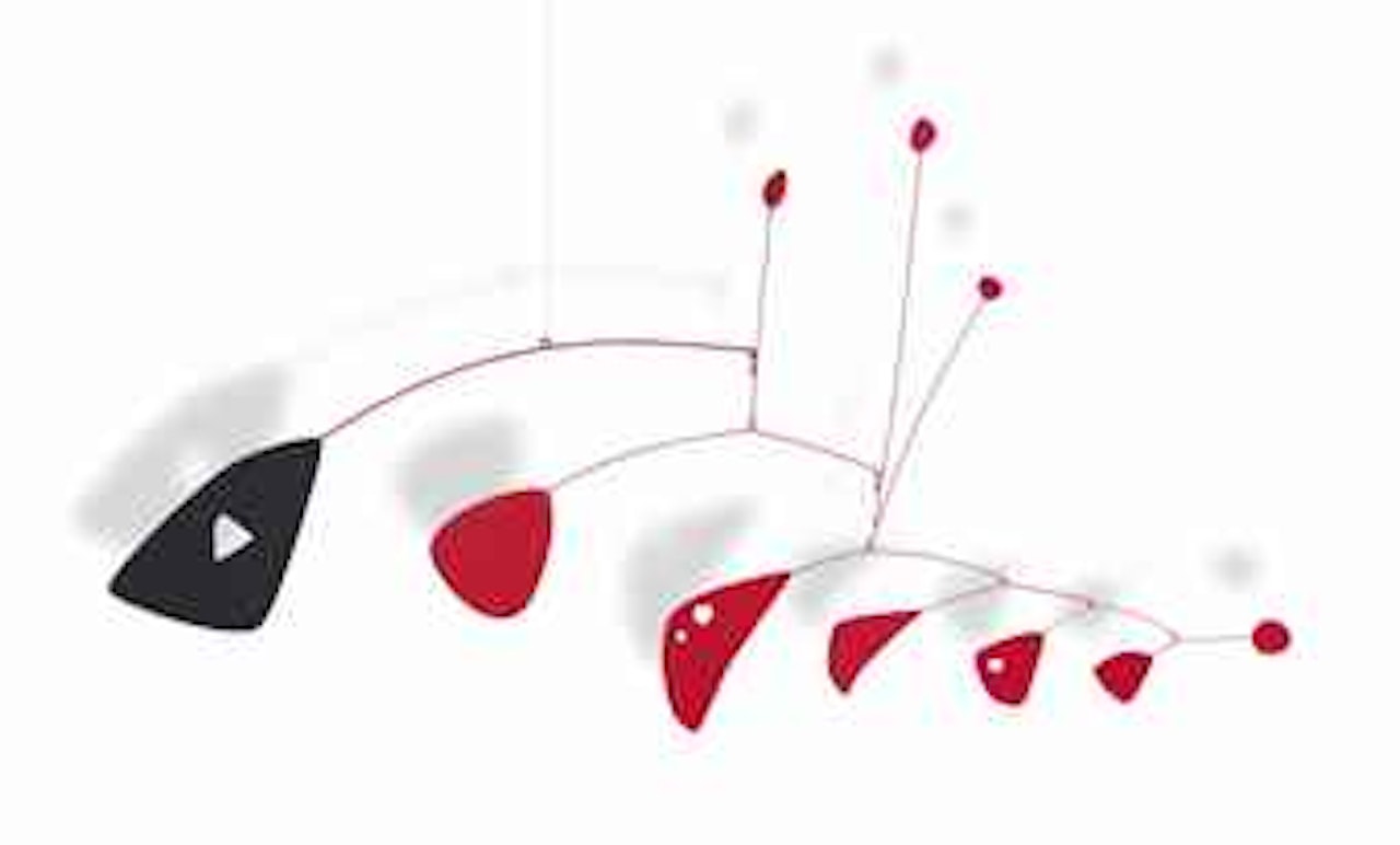 Rouge et Noir by Alexander Calder