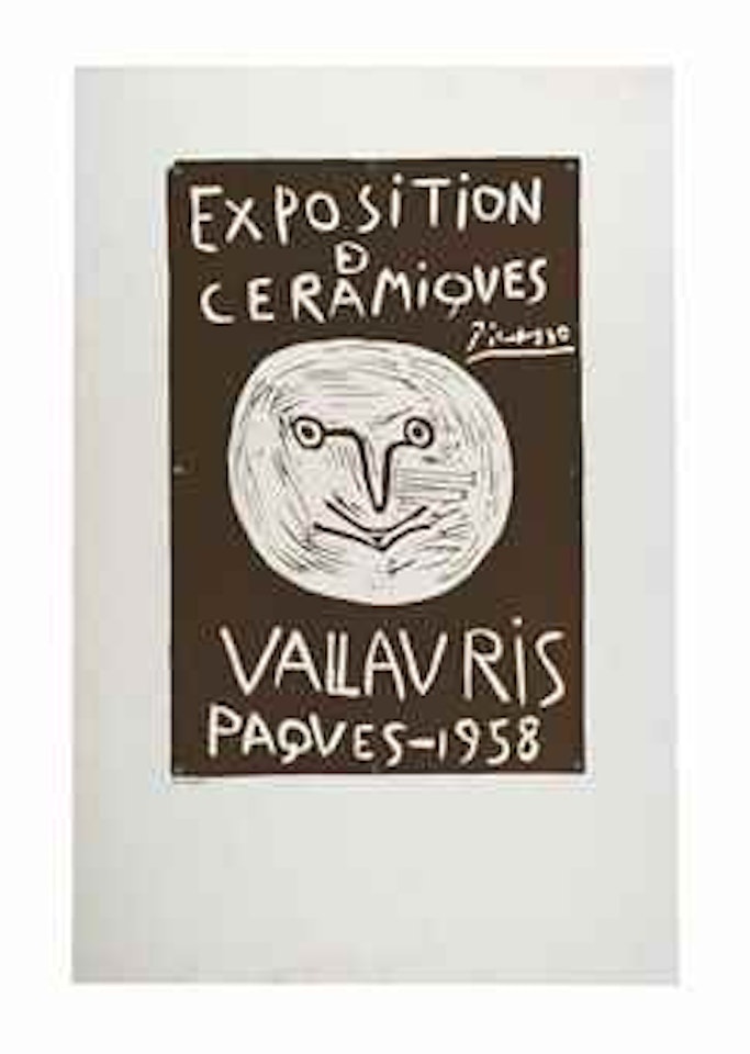 Exposition de céramiques Vallauris Pâques-1958 by Pablo Picasso