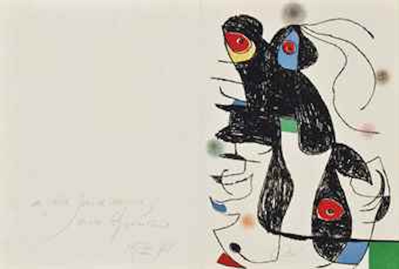 Paroles Peintes V by Joan Miró