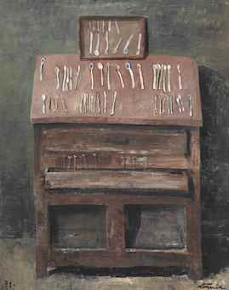Mueble con cucharas by Ignacio Iturria