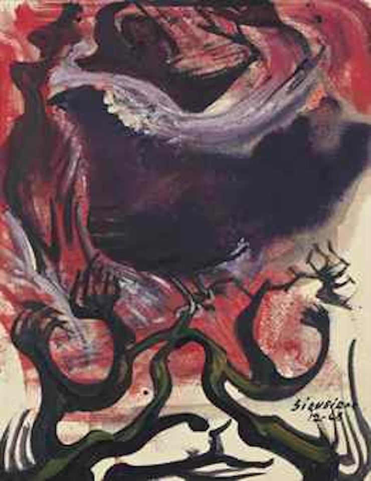 Camino roto by David Alfaro Siqueiros