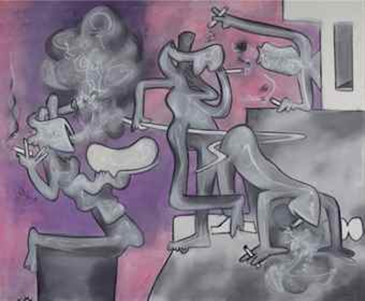 Ecce fumo by Roberto Matta