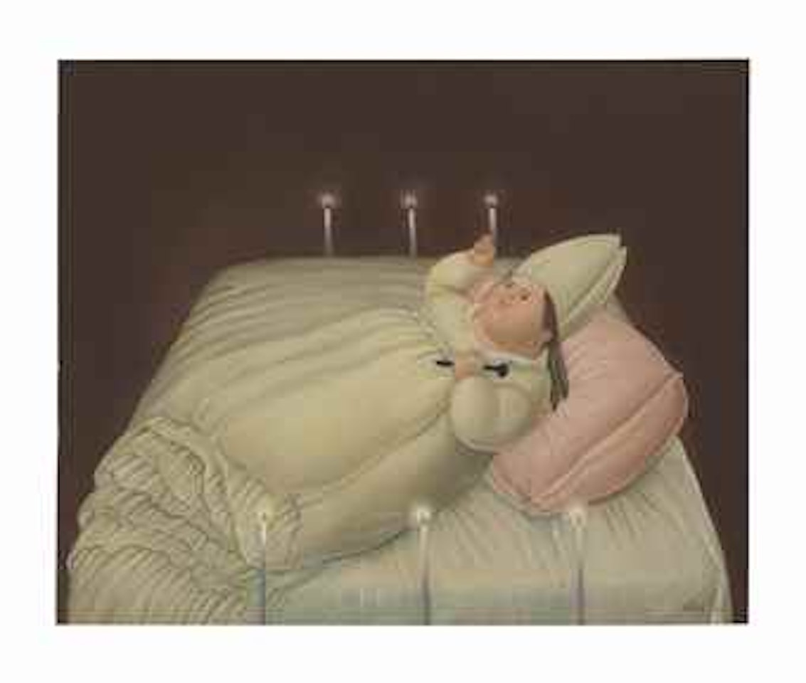 Arzobispo de un año de edad by Fernando Botero
