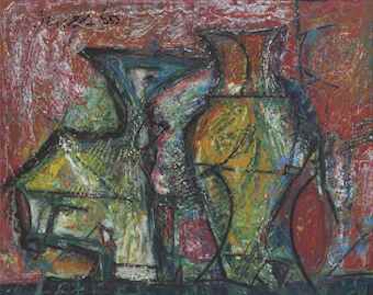 Untitled (Still Life with Chalice) by Francis Newton Souza