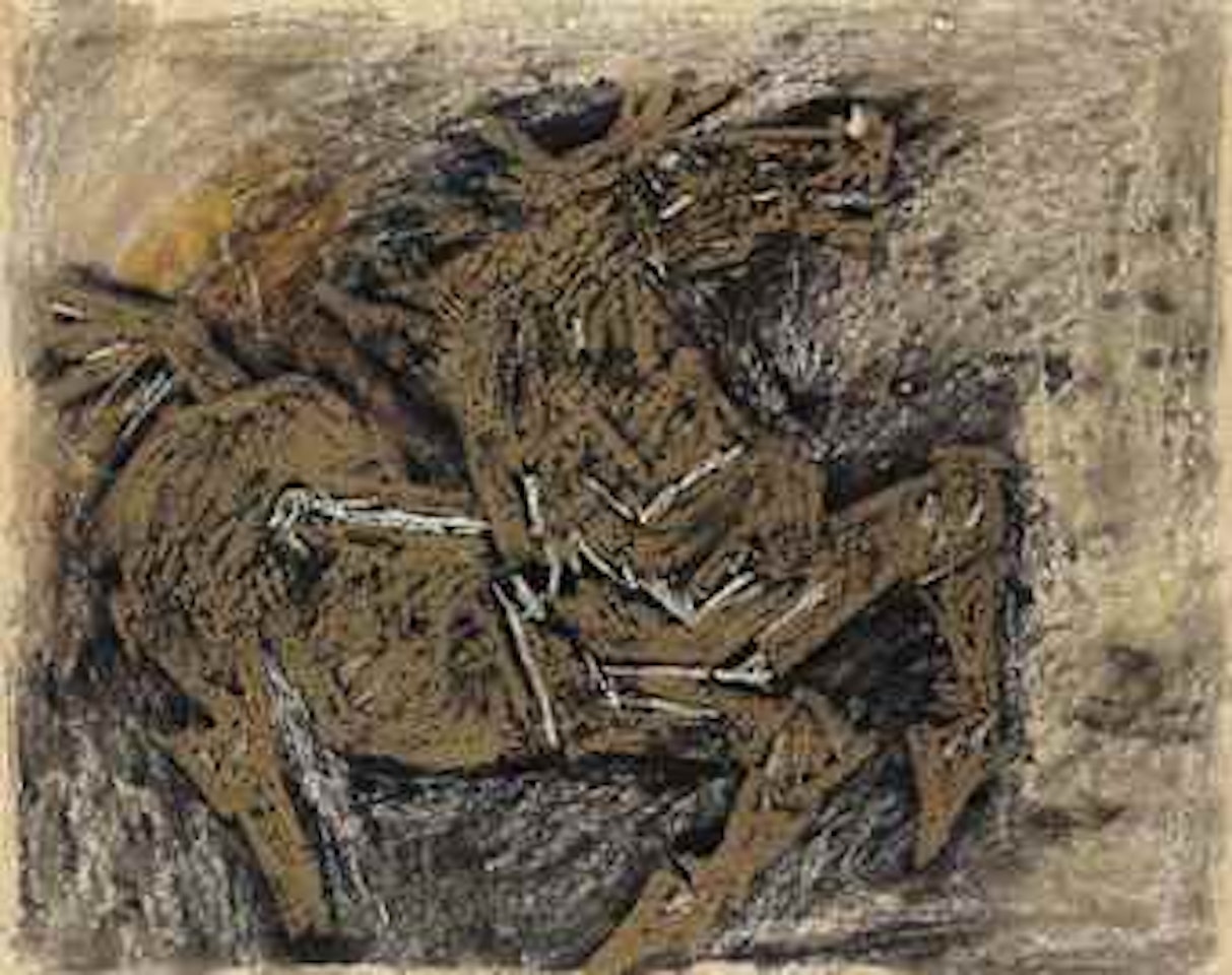 Untitled (Horse) by M.F. Husain