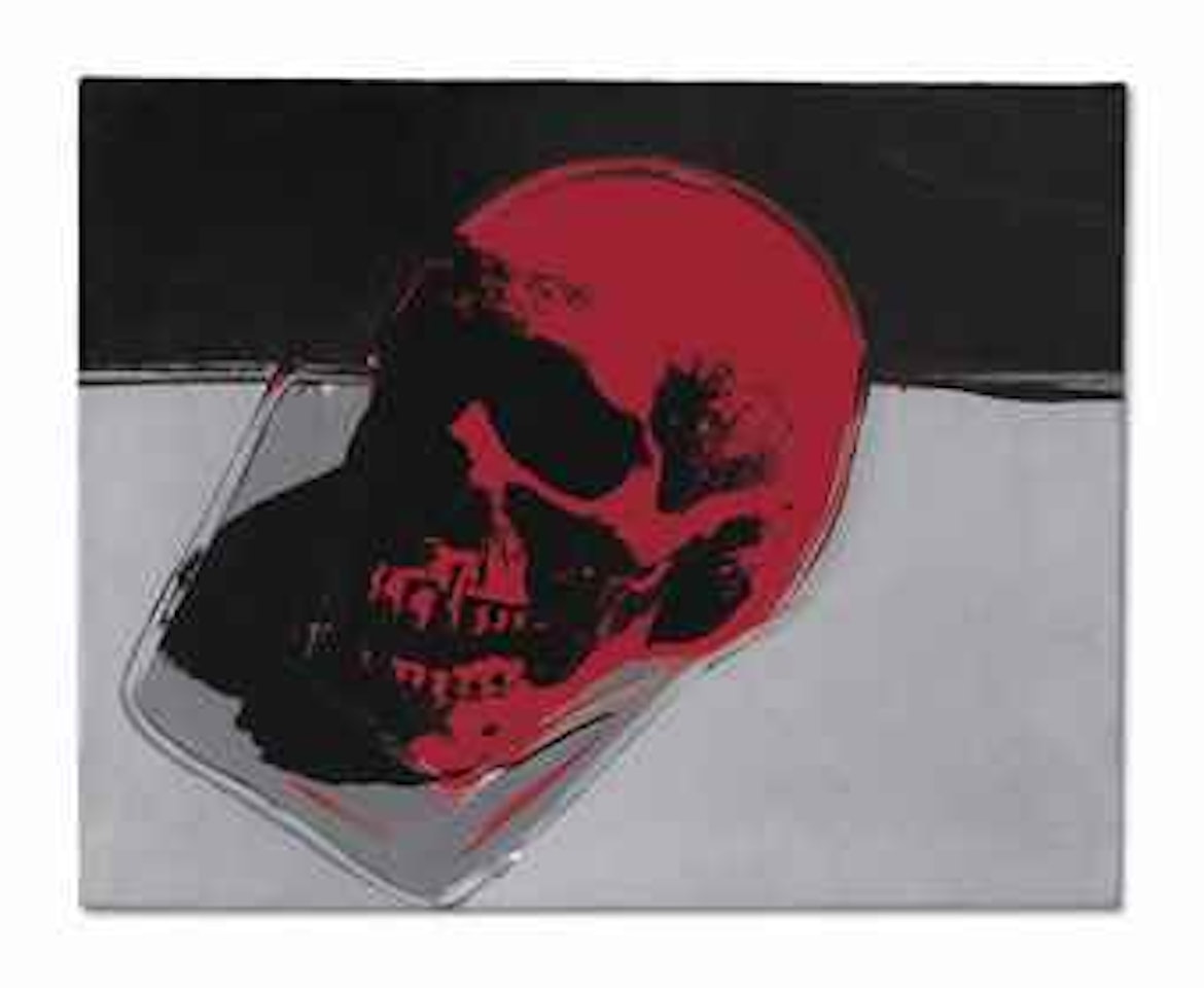 Skull by Andy Warhol