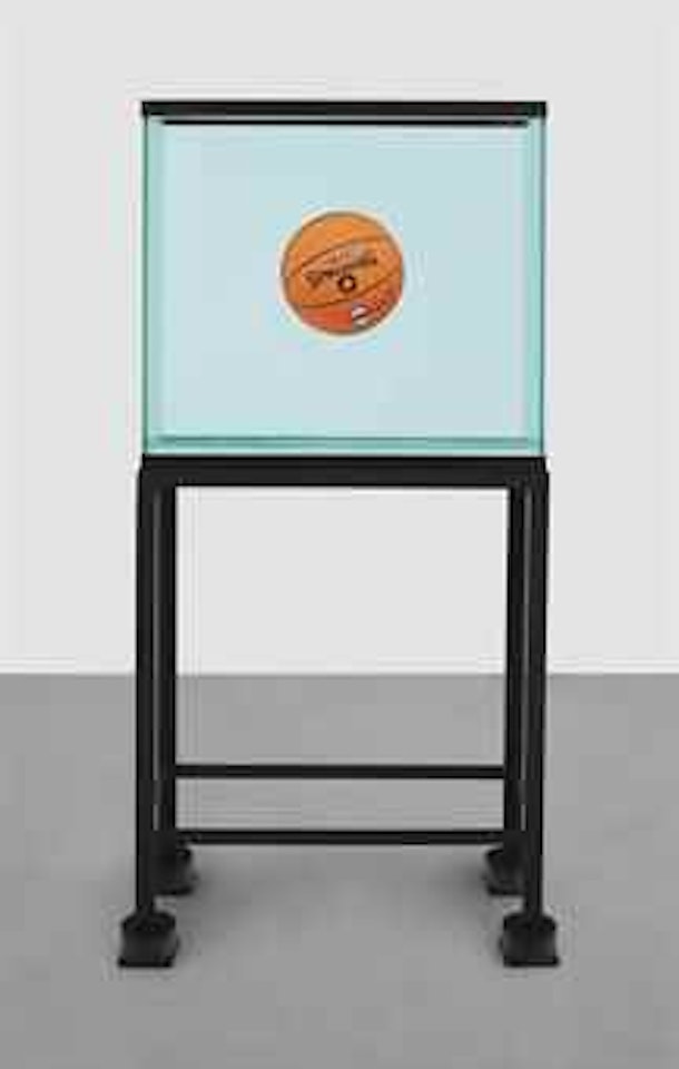 One Ball Total Equilibrium Tank (Spalding Dr. J Silver Series) by Jeff Koons
