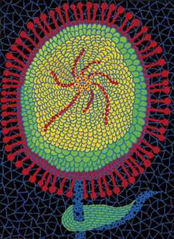 Flower (Aower) by Yayoi Kusama