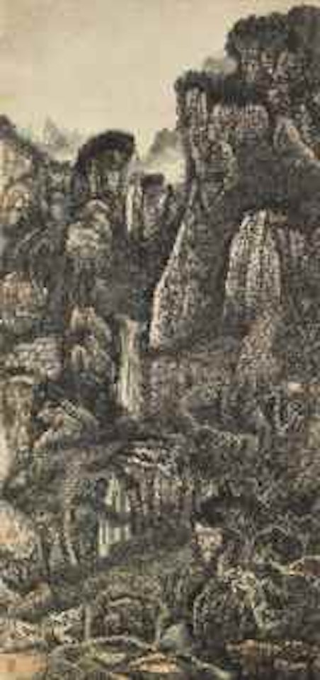 Living in the Mountain by Huang Qiuyuan