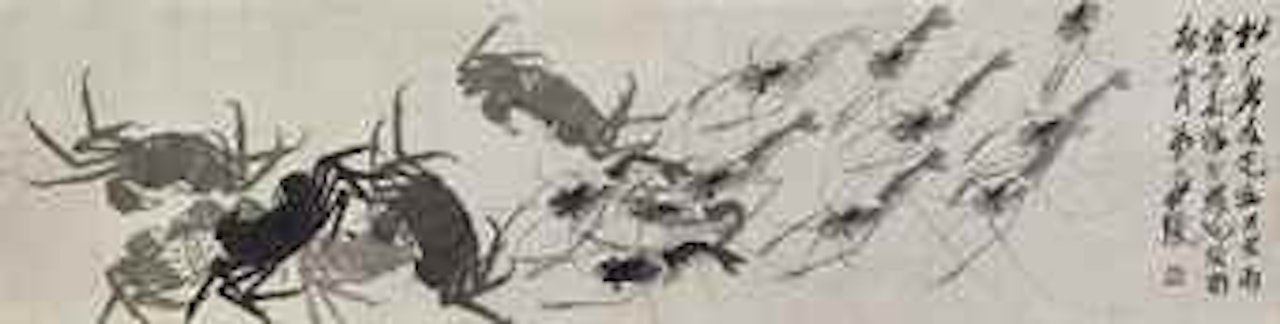 Shrimps and Crabs by Qi Baishi