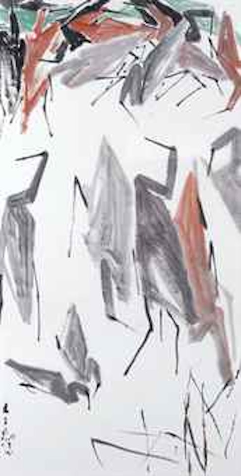 Herons by Chen Wen Hsi