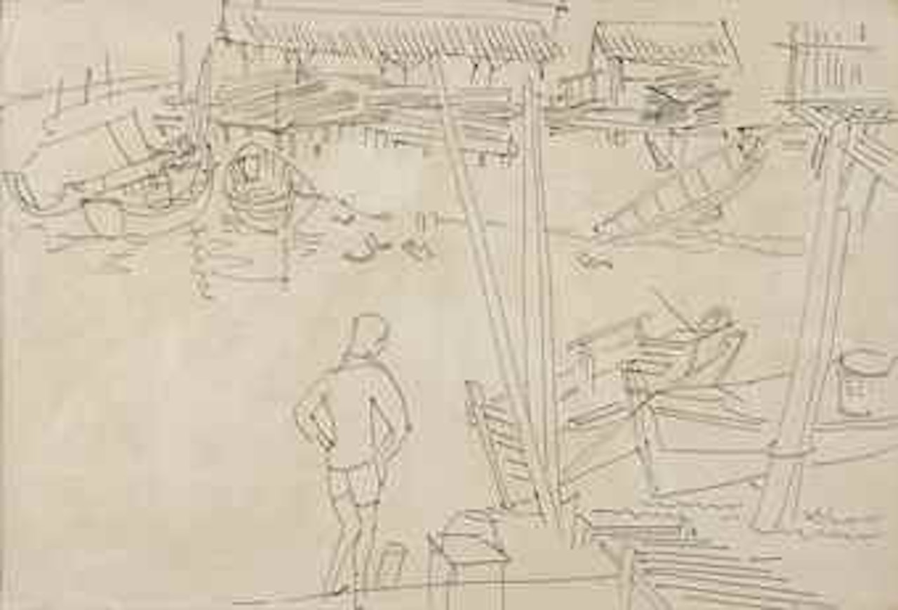 Kelong Scene by Chen Wen Hsi