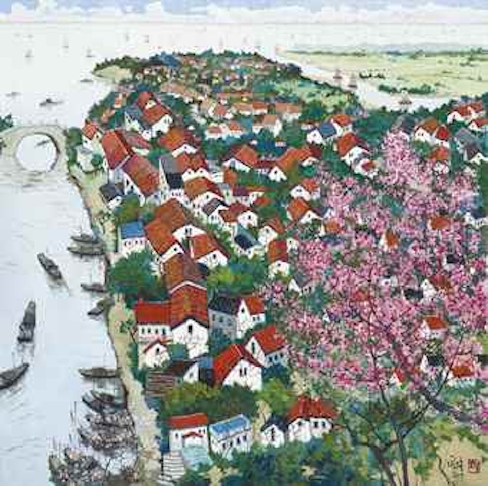 Heavenly Landscape in Suhang by Pang Jiun