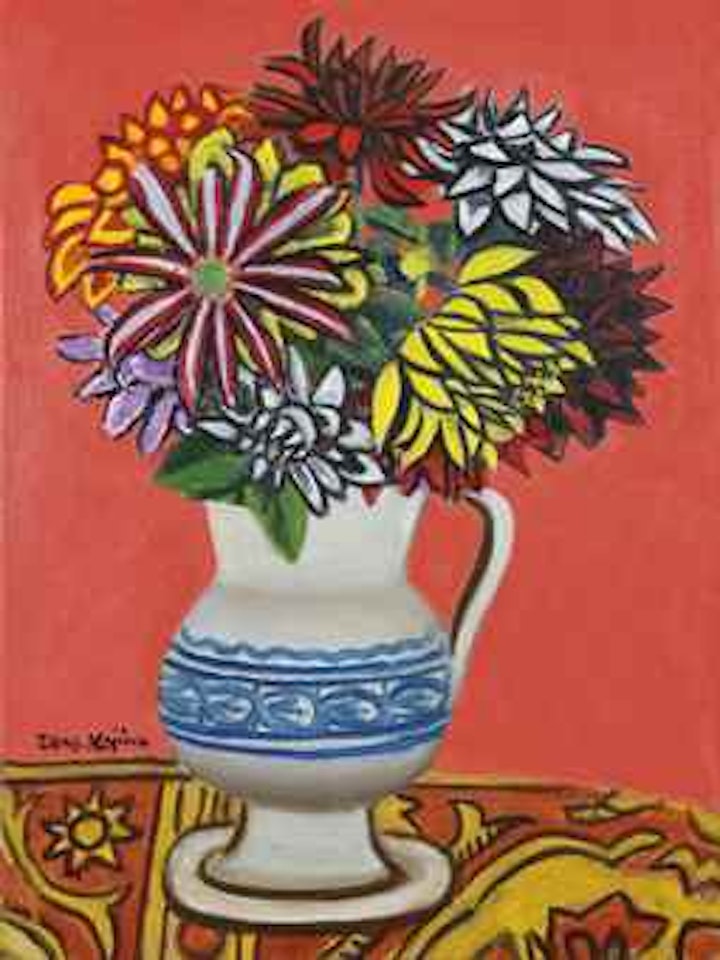 Dahlias by Zenzaburo Kojima