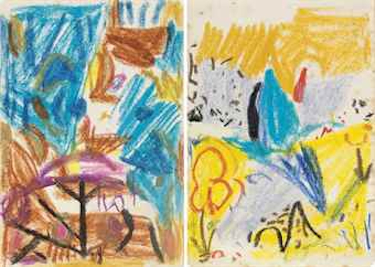 Untitled I-409; & Untitled II-501 by Wu Dayu