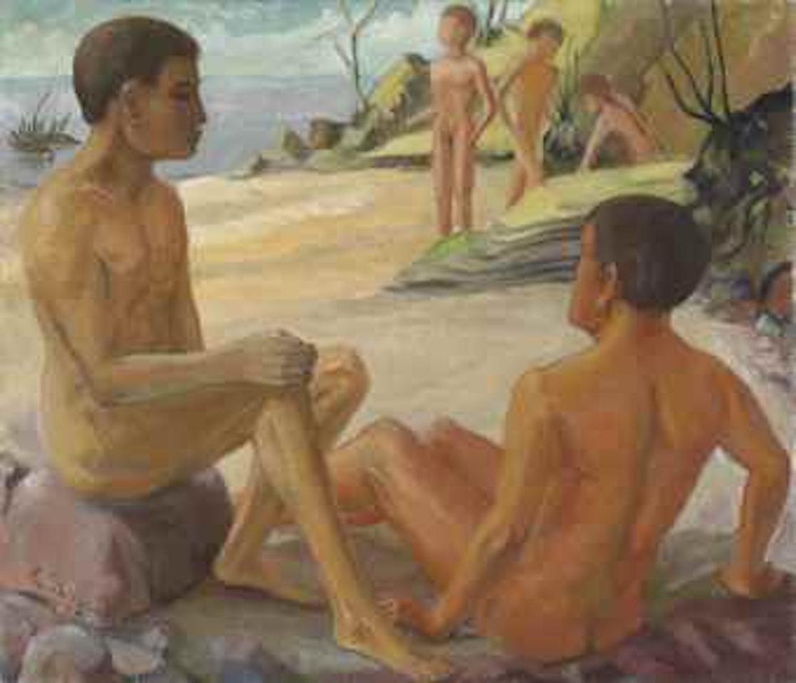 Junge Männer by Erich Heckel