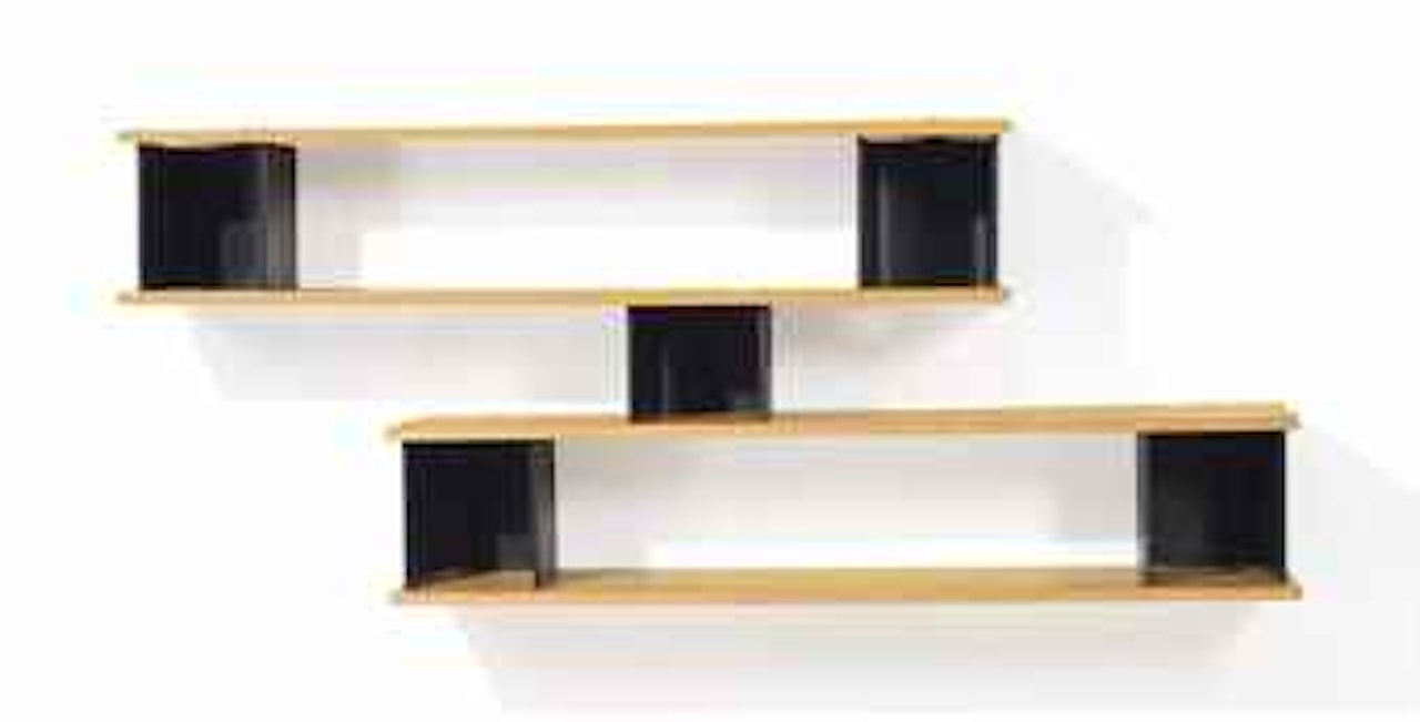 A 'NUAGE' BOOKSHELF by Charlotte Perriand