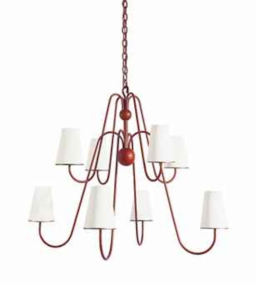 AN EIGHT-LIGHT 'BOUQUET' CHANDELIER by Jean Royere