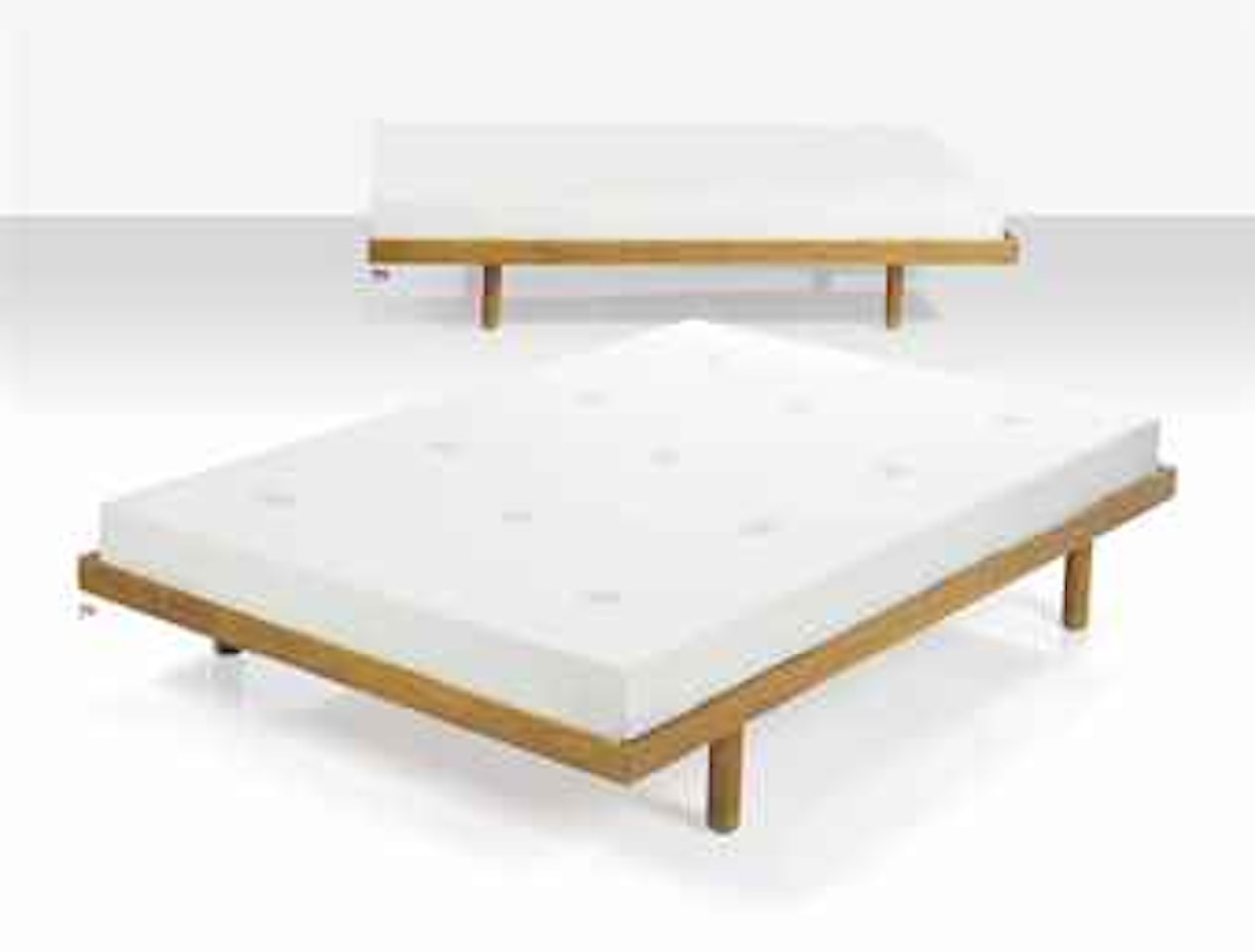 A DOUBLE BED by Charlotte Perriand