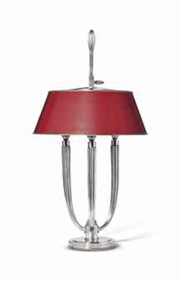 A 'BOUILLOTTE' TABLE LAMP by Emile-Jacques Ruhlmann